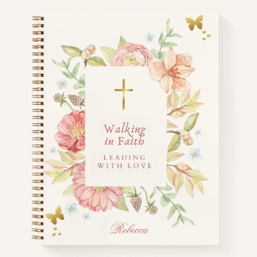Wandel in het geloof Spiral Notitieboek (Voorkant)