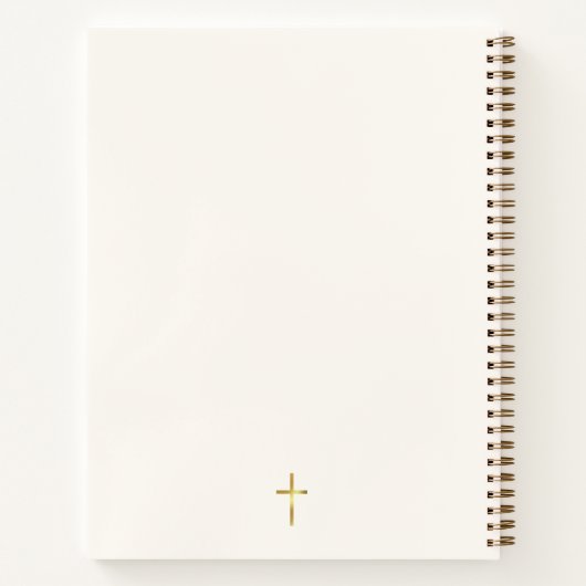 Wandel in het geloof Spiral Notitieboek (Achterkant)