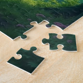 Wandel in het smaragd bos legpuzzel (Zijkant)