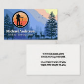 Wandel Logo | Wilde Natuur  Visitekaartje (Voorkant / Achterkant)