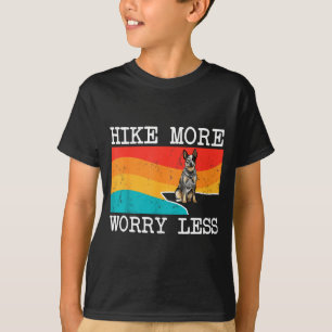 Wandel meer, maak je minder zorgen Australische ve T-shirt