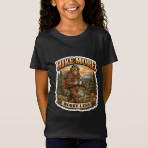 Wandel Meer, Maak Je Minder Zorgen Bigfoot Camping T-shirt