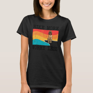 Wandel Meer Maak Je Minder Zorgen Bloedhond Grafis T-shirt