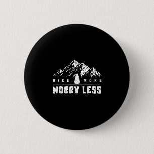Wandel meer zorgen retro minder grappige bergen wa ronde button 5,7 cm