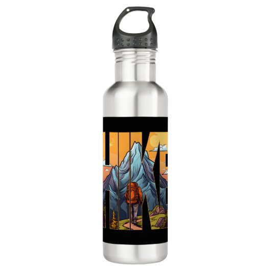 Wandel onze Nationale Parken Waterfles (Voorkant)