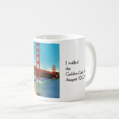 Wandel over de Golden Gate Bridge Mok (Voorkant rechts)