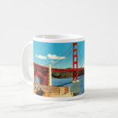 Wandel over de Golden Gate Bridge Mok (Voorkant links)