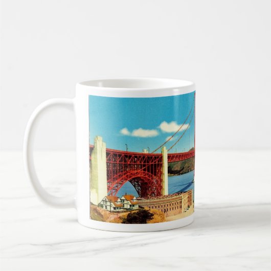 Wandel over de Golden Gate Bridge Mok (Links)