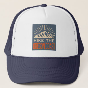 Wandel over het Oregon Coast Trail Sunburst Trucker Pet