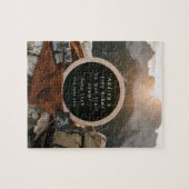 Wandel Thema Zwangerschapsaankondiging Legpuzzel (Horizontaal)