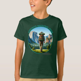 Wandelaar in Yosemite National Park T-shirt