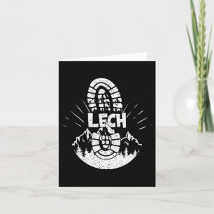 Wandelaar Lech Vorarlberg Oostenrijk Wandelvakanti Kaart