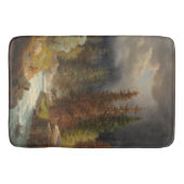 Wandelaar naast een rivier van de Torrential Badmat (Voorkant)