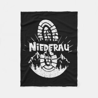 Wandelaar Niederau Tirol Oostenrijk Vakantie 1 Fleece Deken
