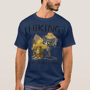 Wandelaar omdat moord verkeerd is - Grappig katten T-shirt