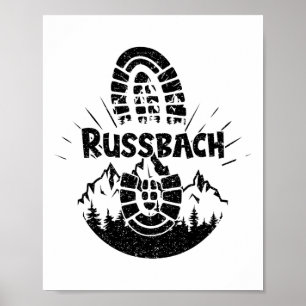Wandelaar Russbach Sheimerburger Land Oostenrijk V Poster