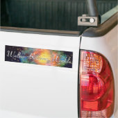 Wandelaar tussen Werelden Bumpersticker (Op Truck)