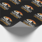 wandelaar voor Camper en Hiker Cadeaupapier (Hoek)