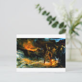 wandelaars briefkaart (Staand voorkant)