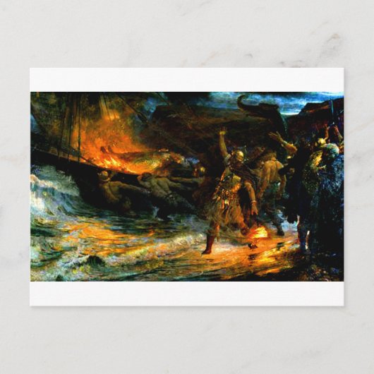 wandelaars briefkaart (Voorkant)