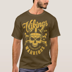 wandelaars in scandianavische wandelaars t-shirt
