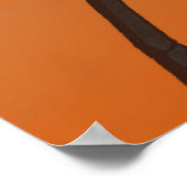 Wandelaars [Oranje] Poster (Hoek)