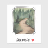 Wandelaars Pad Sticker (Vel)