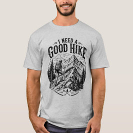 Wandelavontuur Berg Wandelen Cadeau Rugzakken  T-shirt