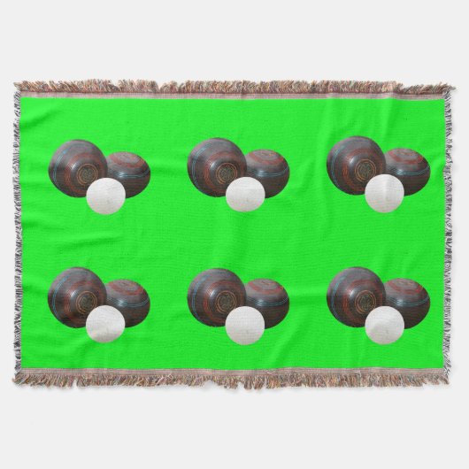  wandelbalken over groen, deken (Voorkant)