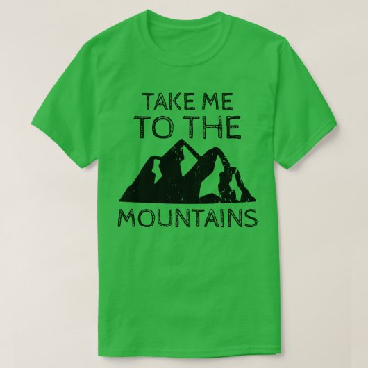 Wandelbergen buiten t-shirt (Design voorkant)