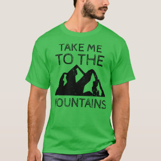 Wandelbergen buiten t-shirt