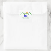 Wandelbergen Silhouet Sticker (Tas)