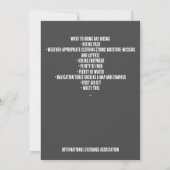 Wandeldag evenement kaart (Achterkant)