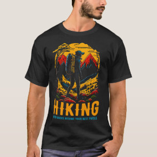 Wandelen Als rotsen je beste vrienden worden grapp T-shirt