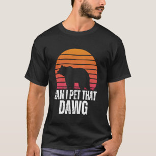 Wandelen Beer Meme Camping Dawg Vrouwen Kan Ik Dat T-shirt