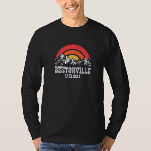 Wandelen Bentonville Arkansas T-shirt (Voorkant)