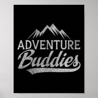 Wandelen Bergen Avontuur Vrienden Koppels  Poster