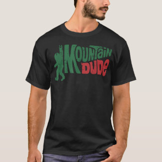 Wandelen Bigfoot Berg Kerel Sasquatch T-shirt