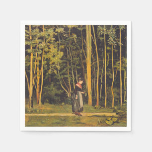 Wandelen bij de Forest Edge (door Ferdinand Hodler Servet