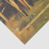 Wandelen bij de Forest Edge (door Ferdinand Hodler Tissuepapier (Detail)