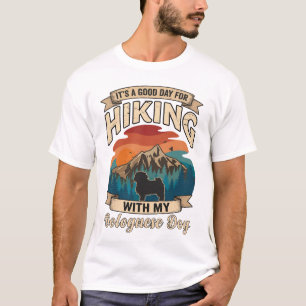 Wandelen Bolognese Hond Bergen Zonsondergang T-shirt