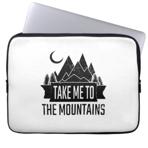 Wandelen - Breng me naar de Bergen Laptop Sleeve