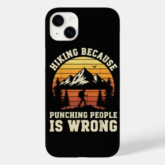 Wandelen Buiten Grappige Wandelaar Case-Mate iPhone Case (Achterkant)