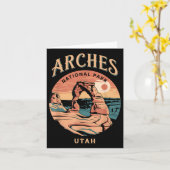 Wandelen Camping Adventure Explorer Arches Nationa Kaart (Gele Bloem)