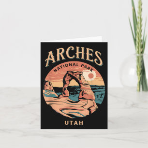 Wandelen Camping Adventure Explorer Arches Nationa Kaart