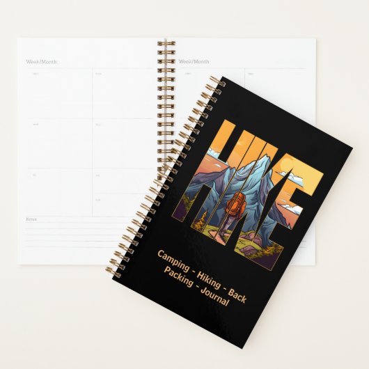 Wandelen Camping Backpacken Planner (Display)