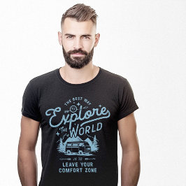 Wandelen Comfort Zone  slim T-shirt