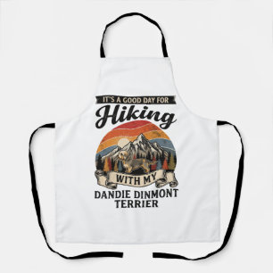 Wandelen Dandie Dinmont Terrier Hond Berg Retro S Schort