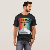 Wandelen De kunst van het lopen Natuur Design T-shirt (Voorkant volledig)