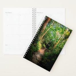 Wandelen door de bomen planner